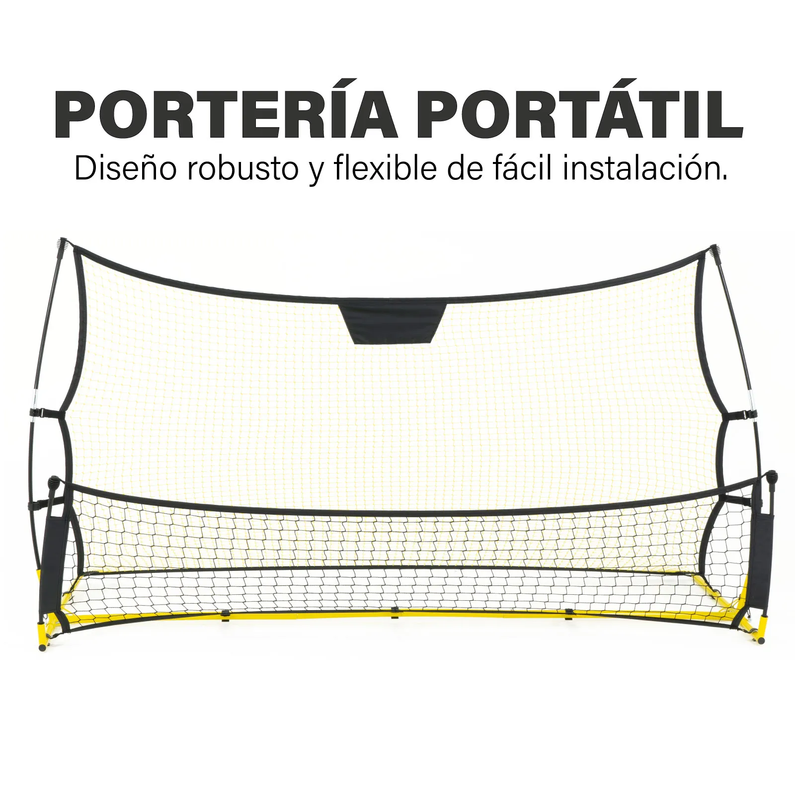 Porteria De Futbol Entrenamiento De Rebote Portátil Soccer